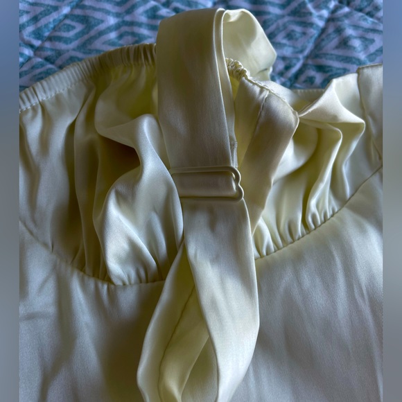 WeWoreWhat ruched tank stretch bodysuit - Picture 2 of 6